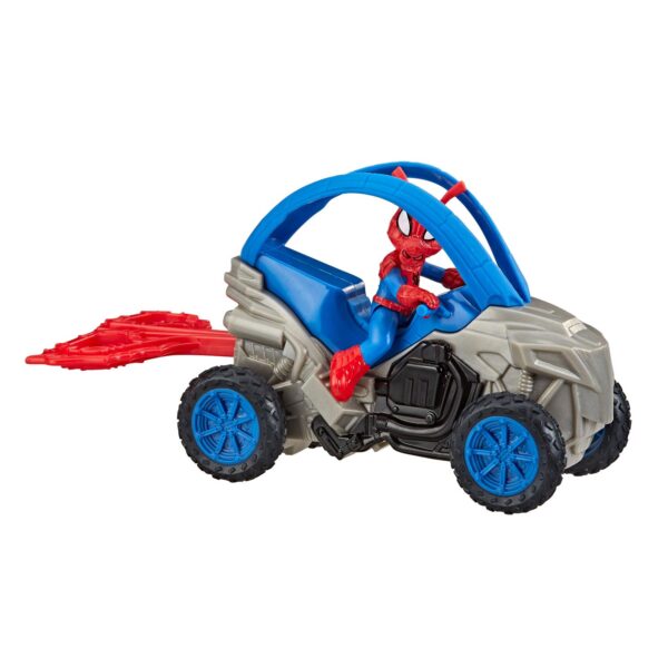 Spider-Man Rip and Go Figuur - Blauw