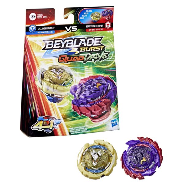 Beyblade Duopack Cyclone Belfyre en Berserk Balderov