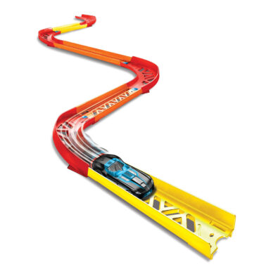 Hot Wheels Track Builder - Premium Bochtenset