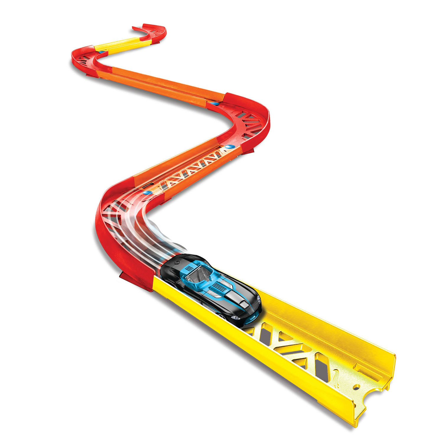 Hot Wheels Track Builder - Premium Bochtenset