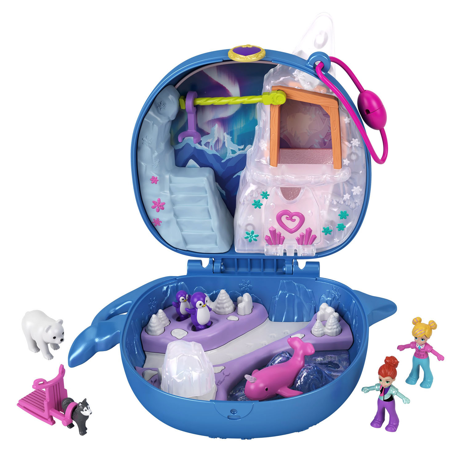 Polly Pocket Compacte Speelkoffer Noordpoolpret