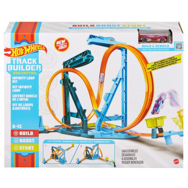 Hot Wheels Track Builder - Infinity Loop Kit