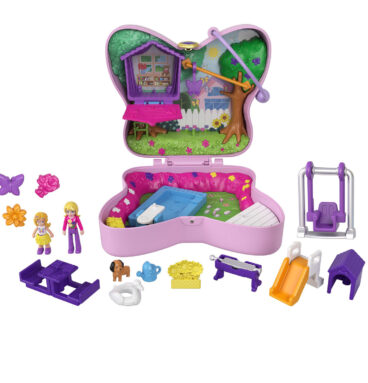 Polly Pocket Big Pocket - Vlindertuin compact