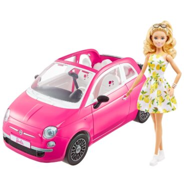 Fiat 500 Barbie Pop en Voertuig