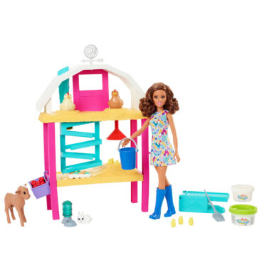 Barbie Verzorgboerderij met Pop Speelset