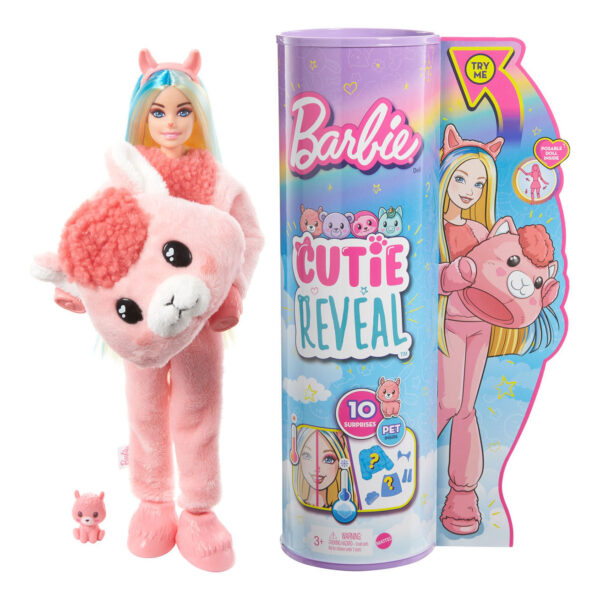 Barbie Cutie Reveal Pop  - Llama
