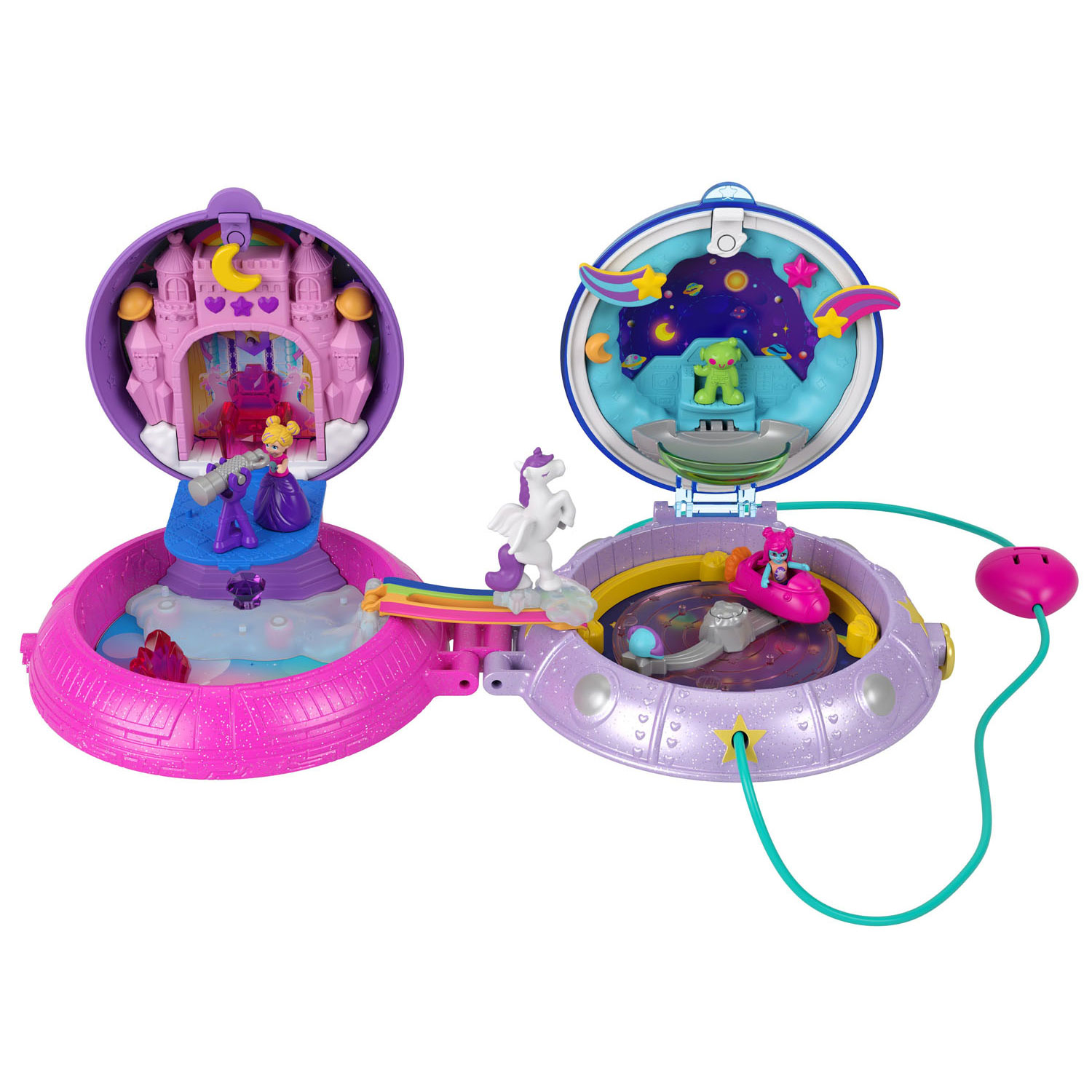 Polly Pocket Double Play Space Compact