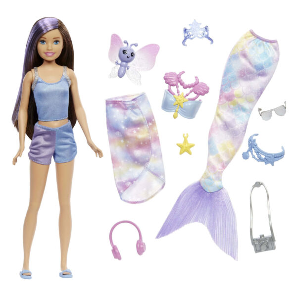 Barbie Zeemeermin  Power Pop Sisters Dress Up - Skipper