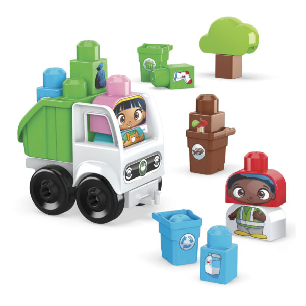 Mega Bloks Green Town Sorteer- en Recyclebrigade