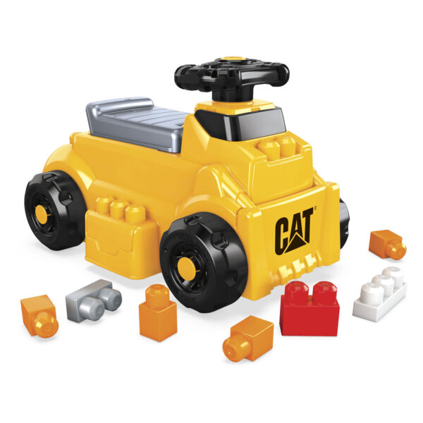 Mega Bloks CAT Build n Play Loopauto met Blokken