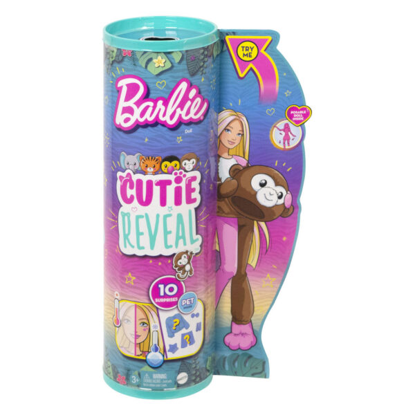 Barbie Cutie Reveal Jungle - Aap