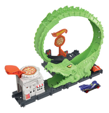 Hot Wheels City Nemesis Gator Pizza Shop