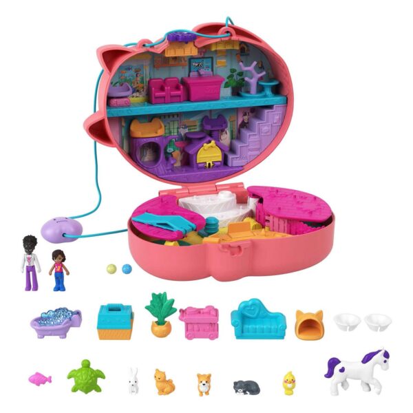 Polly Pocket Shani de Knuffelkat Speelset