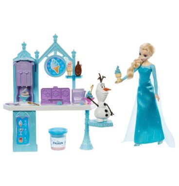 Disney Frozen Pop - Elsa Olaf en de Traktatiewagen Klei Spee