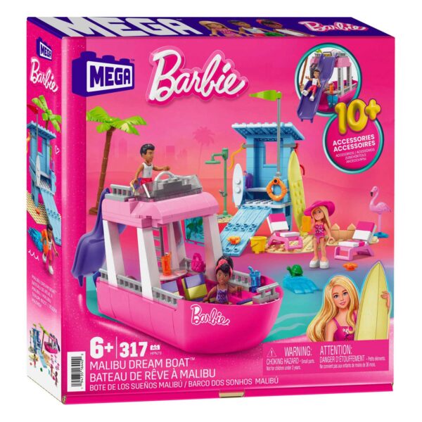 Barbie Mega Droomboot Bouwset