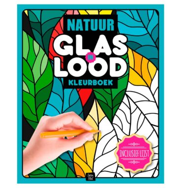 Glas in Lood Kleurboek - Natuur