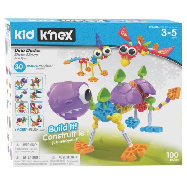 Kid K'Nex Dino Dudes Building Set