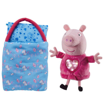 Peppa Pig Sleepover Knuffel met Nachtlicht