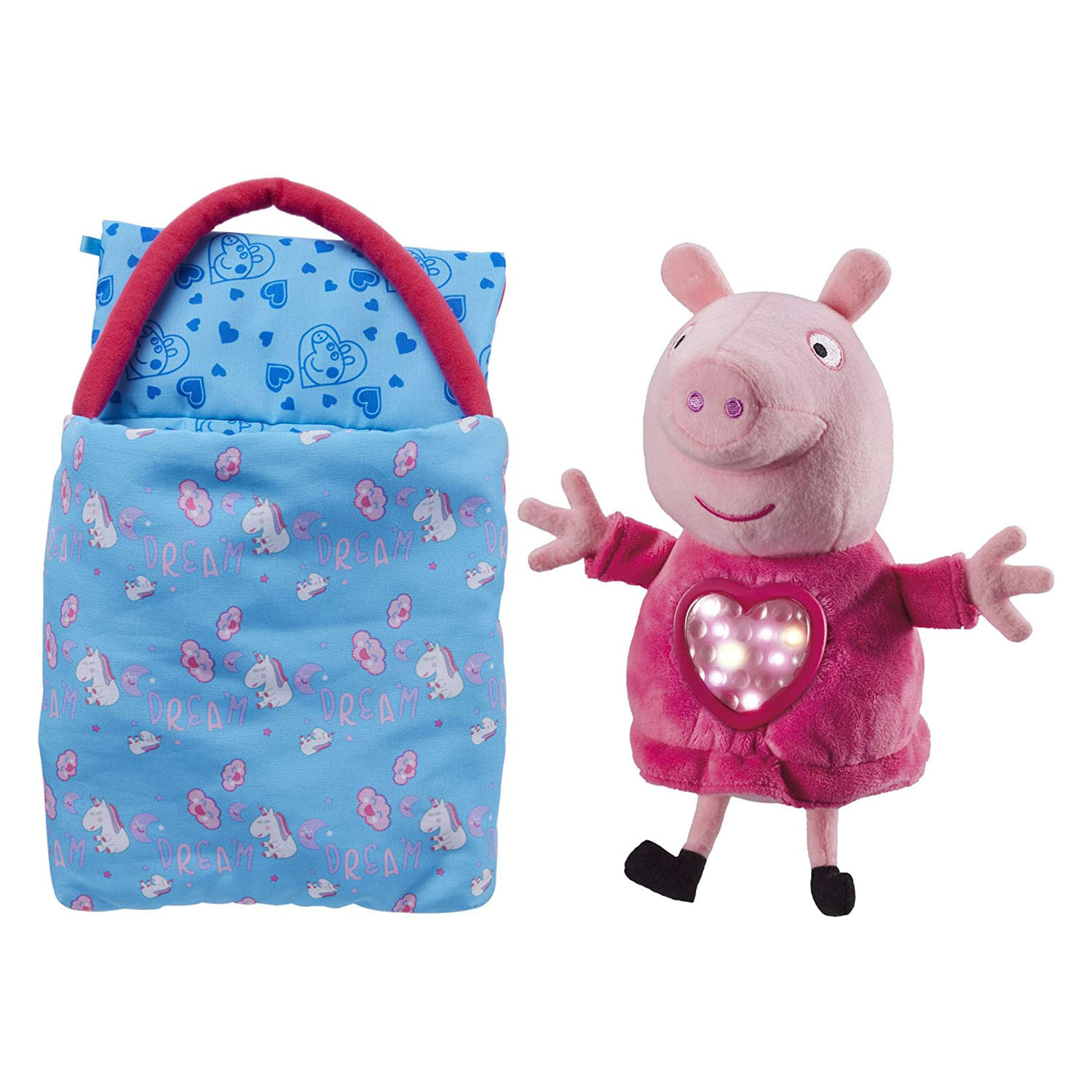 Peppa Pig Sleepover Knuffel met Nachtlicht