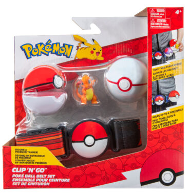 Pokémon Clip n Go Ball Belt Set Charmander