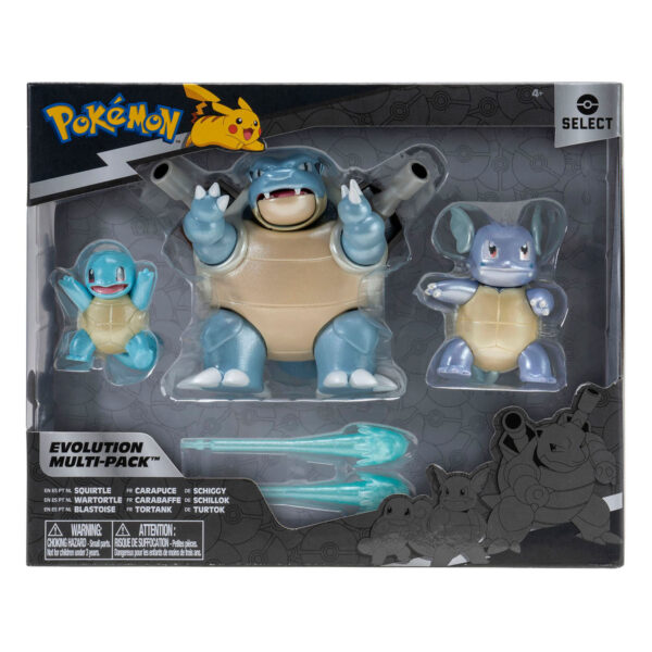 Pokemon Evolution Multipack Speelfiguren - Squirtle