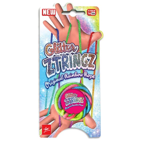 Ztringz Glitter Regenboog Touw