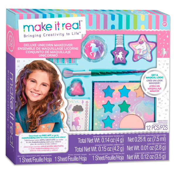 Make it Real - Deluxe Eenhoorn Make-up Set