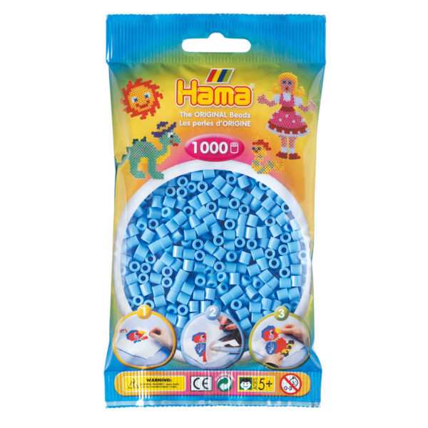 Hama Strijkkralen - Pastel Blauw (046)