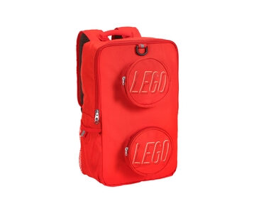 Rugzak in de vorm van een LEGO® steen - rood (5005536)