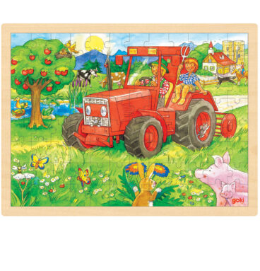 Goki Puzzel Tractor