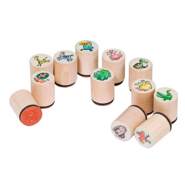 Goki Houten Stempel Dier