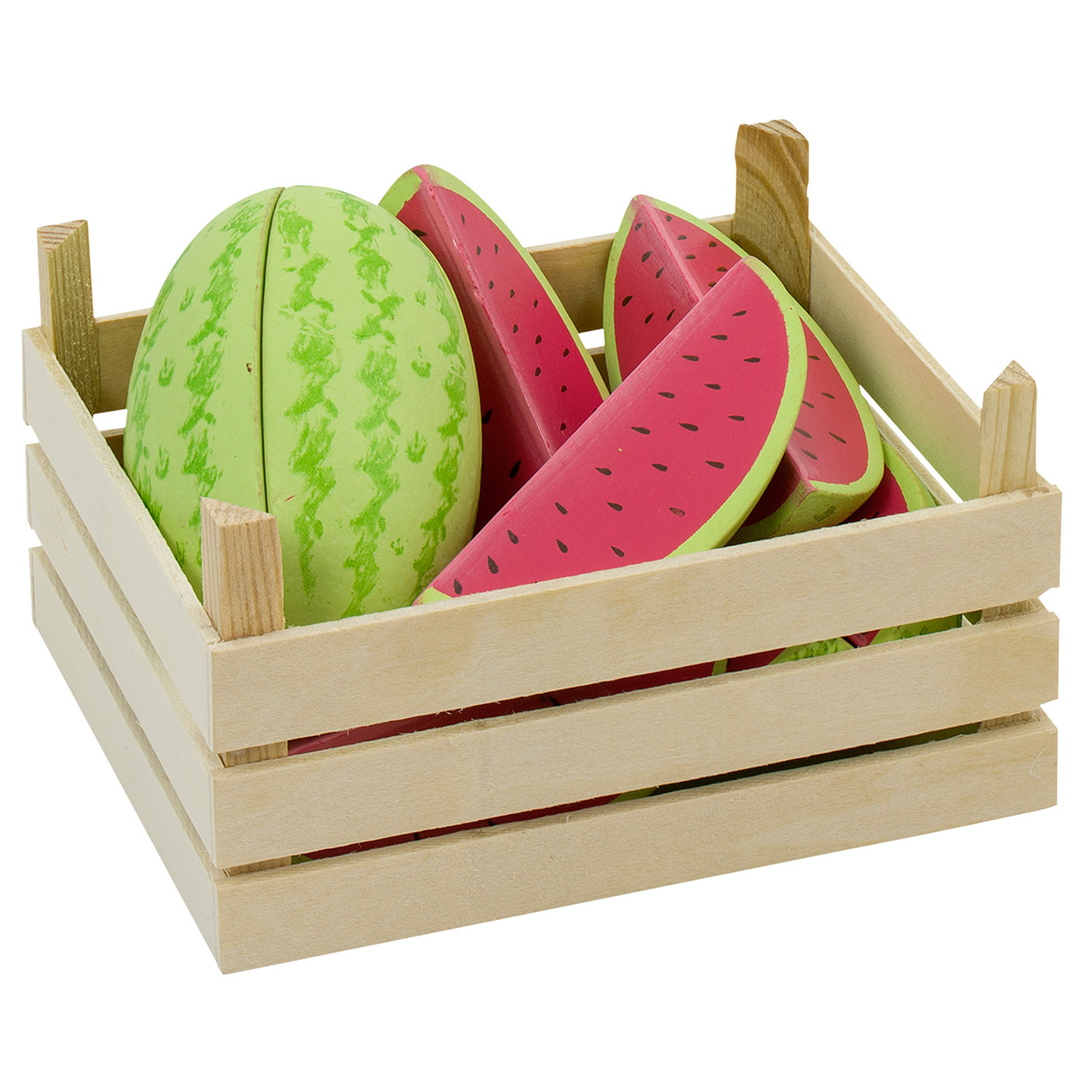 Goki Houten Meloenen in Kist