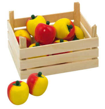 Goki Houten Appels in Kist