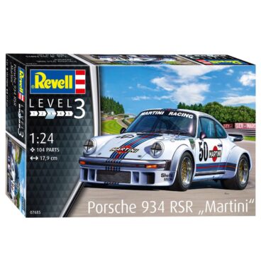 Revell Porsche 934 RSR Martini Racing Modelbouw