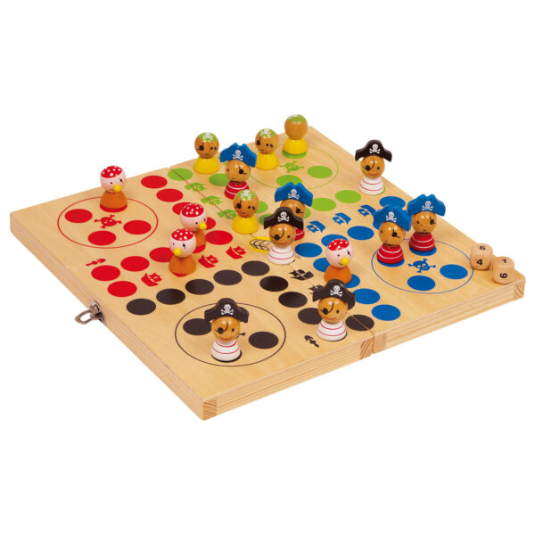 Houten Ludo Pirateneiland