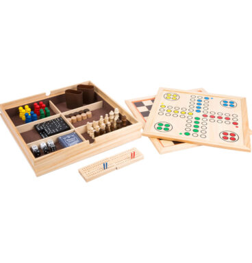 Houten Klassieke Spellen 9in1