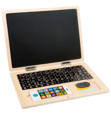 Houten Laptop met Magneetbord