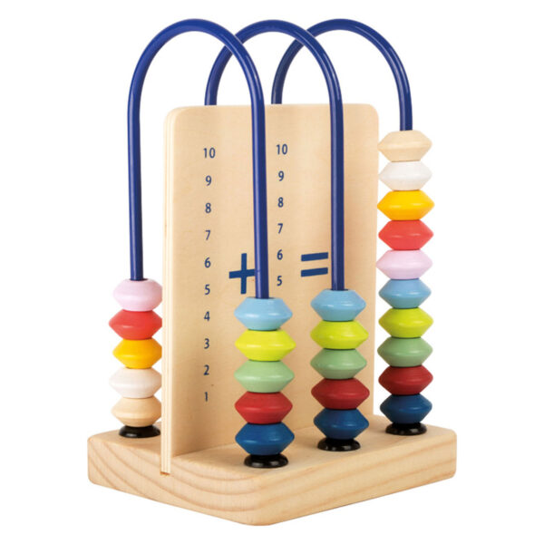 Houten Abacus Rekensommen