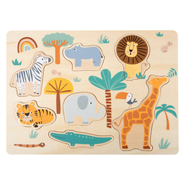 Houten Puzzel Safari