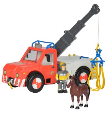 Brandweerman Sam Phoenix met Speelfiguur en Paard