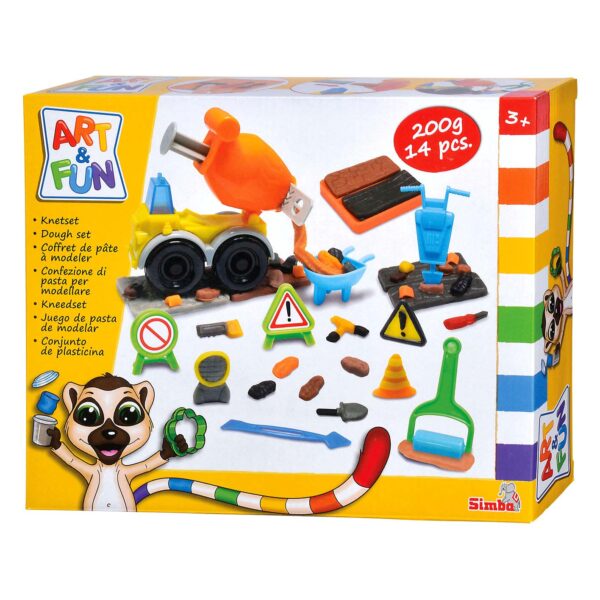 Art & Fun Constructievoertuig Kleiset