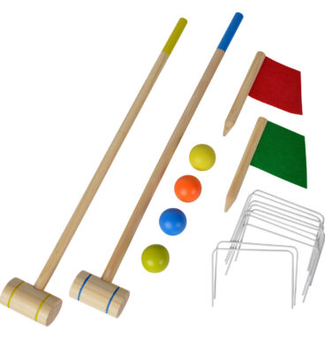 Eichhorn Outdoor Houten Croquet Spel