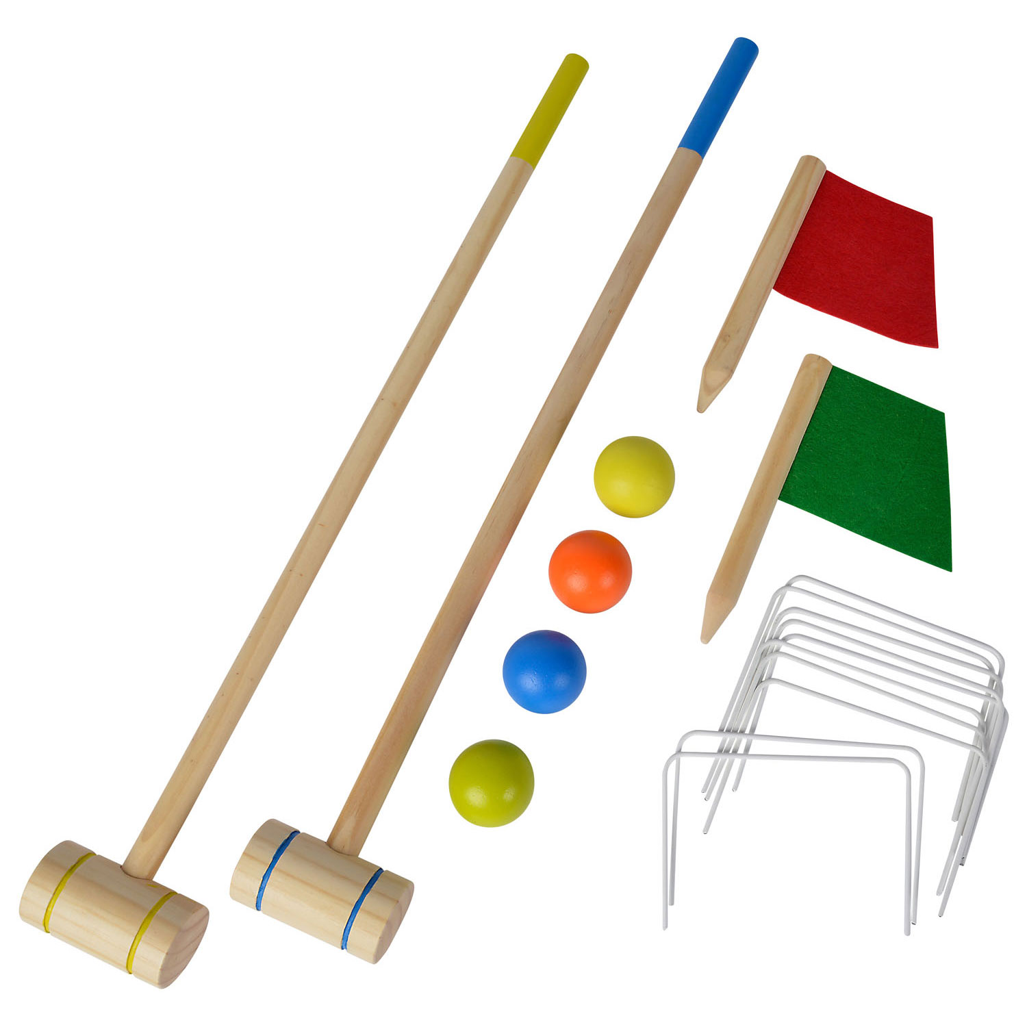 Eichhorn Outdoor Houten Croquet Spel