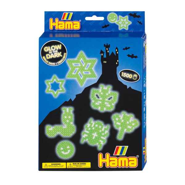 Hama Strijkkralenset - Glow in the Dark