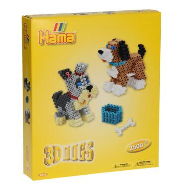 Hama Strijkkralenset 3D - Honden