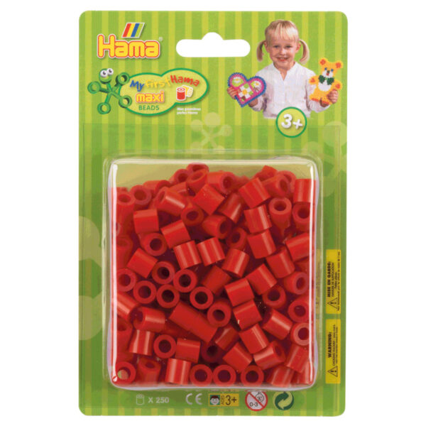 Hama Strijkkralen Maxi - Rood