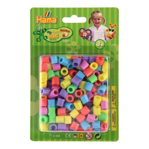 Hama Strijkkralen Maxi - Pastel Mix (50)