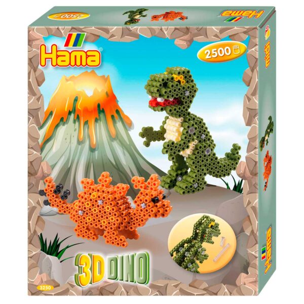 Hama Strijkkralenset - 3D Dino