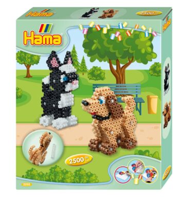 Hama Strijkkralenset - Kat en Hond