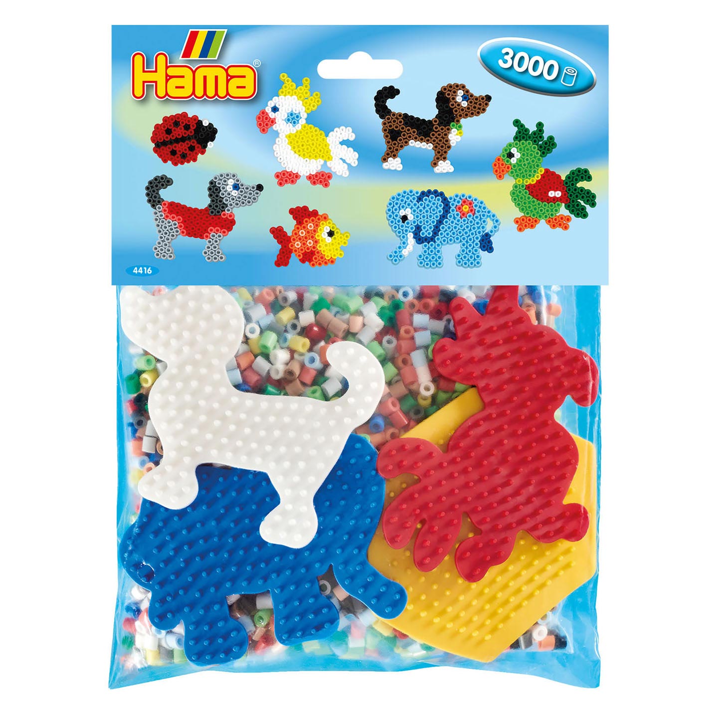 Hama Strijkkralenset Group Pack Blauw